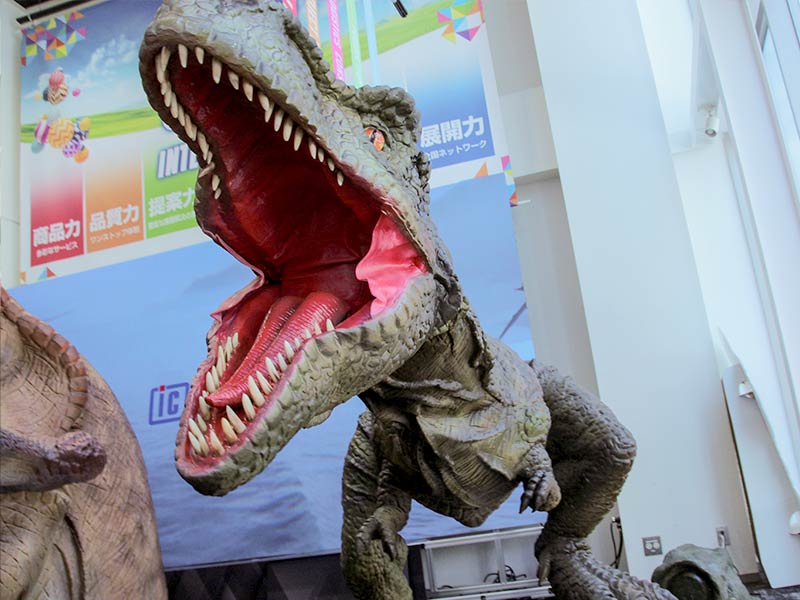 迫力のICティラノサウルス