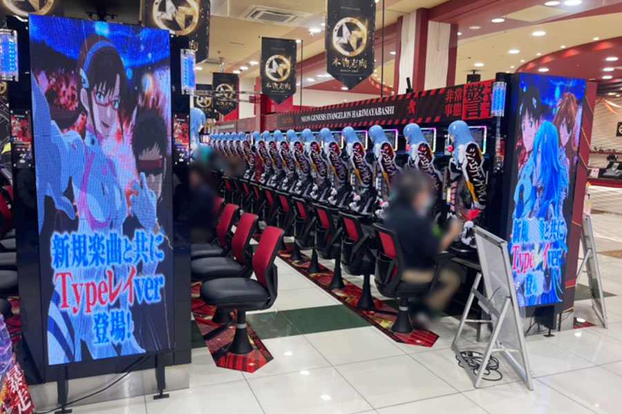 特注3WAYビジョンパチンコ店設置