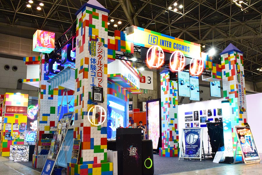 展示会『マーケティングWeek -夏-』内インターコスモスブース全体