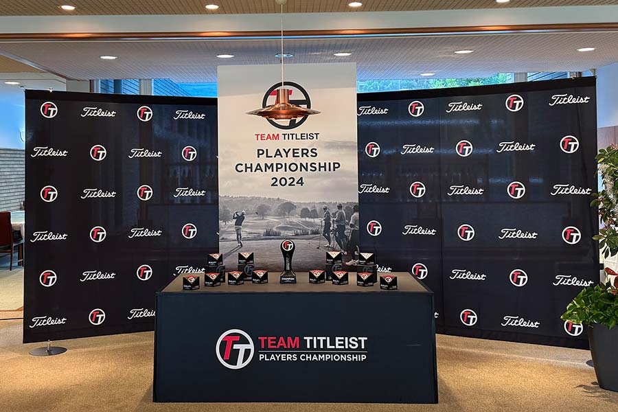 TEAM TITLEST PLAYERS CHAMPIONSHIP 2024の装飾