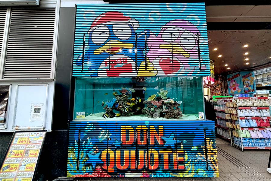 ルーバー部分にも絵の表現が可能