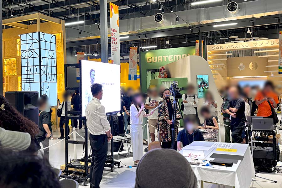 関西万博 アルメニアパビリオン様のイベントの様子