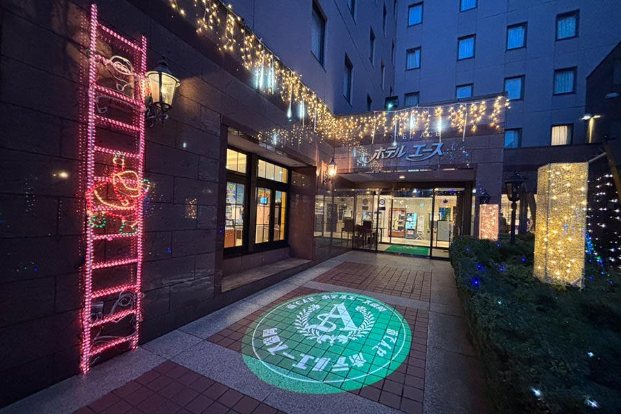 クリスマスイルミネーションにも相性が良い屋外用アドライト