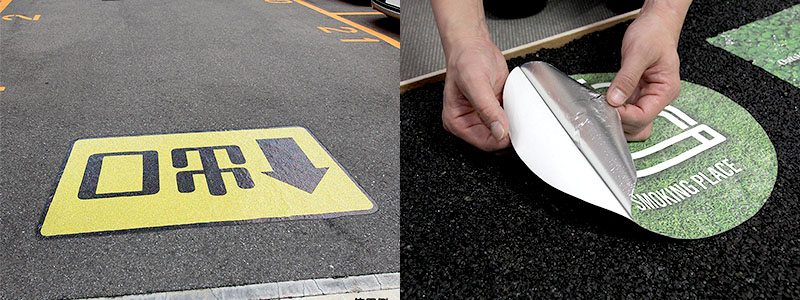 道路の屋外フロアアルミシート