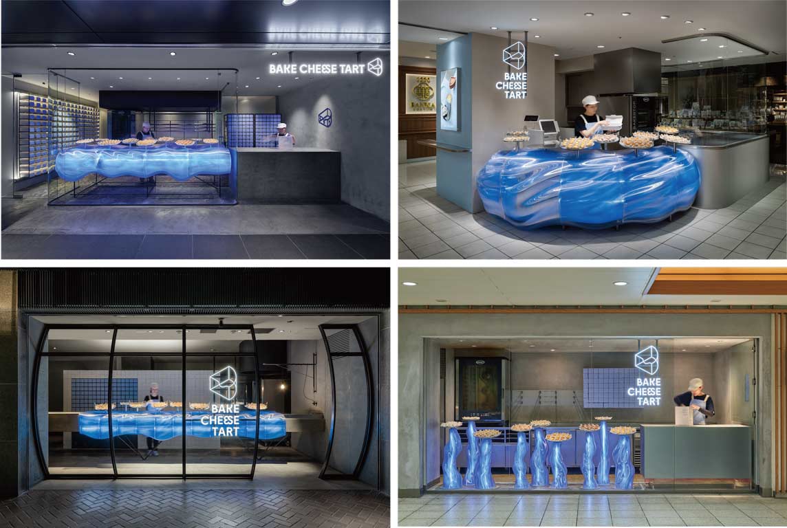 BAKE店舗の世界観を現したブランドイメージを強化する演出