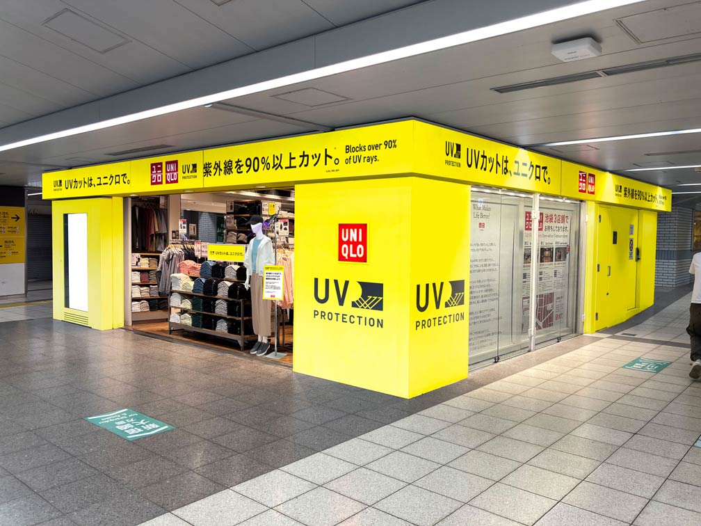 イベント認知を装飾で広げる「黄色いユニクロ」