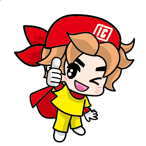 サムズアップするハリマくん
