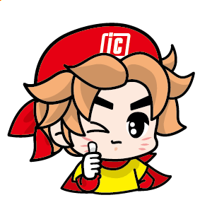 親指を立てるハリマくん