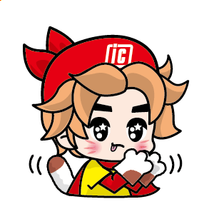 わくわくしているハリマくん