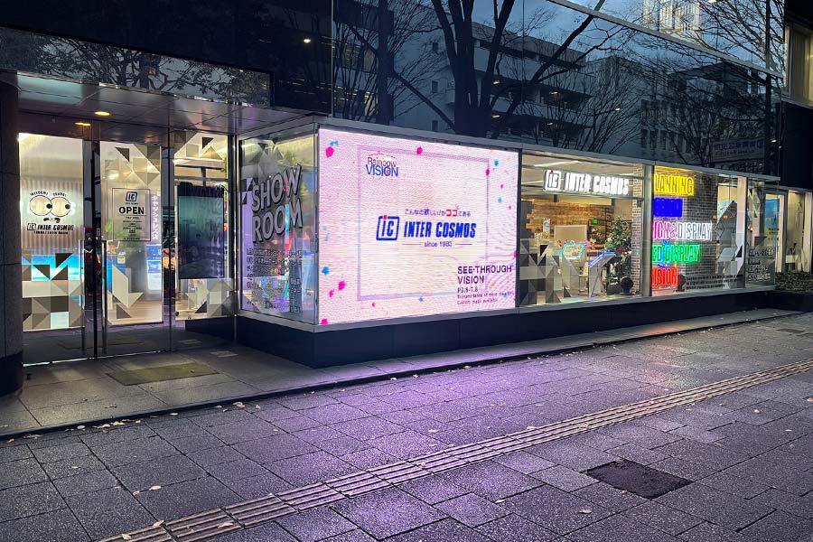 仙台支店ショーウインドウ