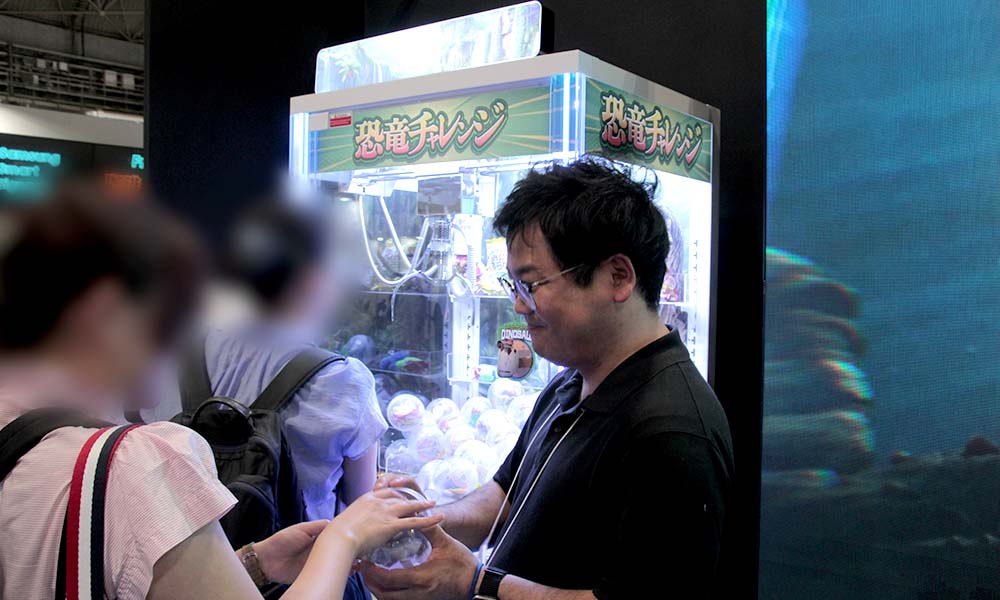 クレーンゲームで景品GET