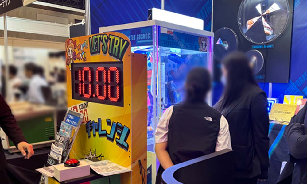 クレーンゲームでワクワク感を演出