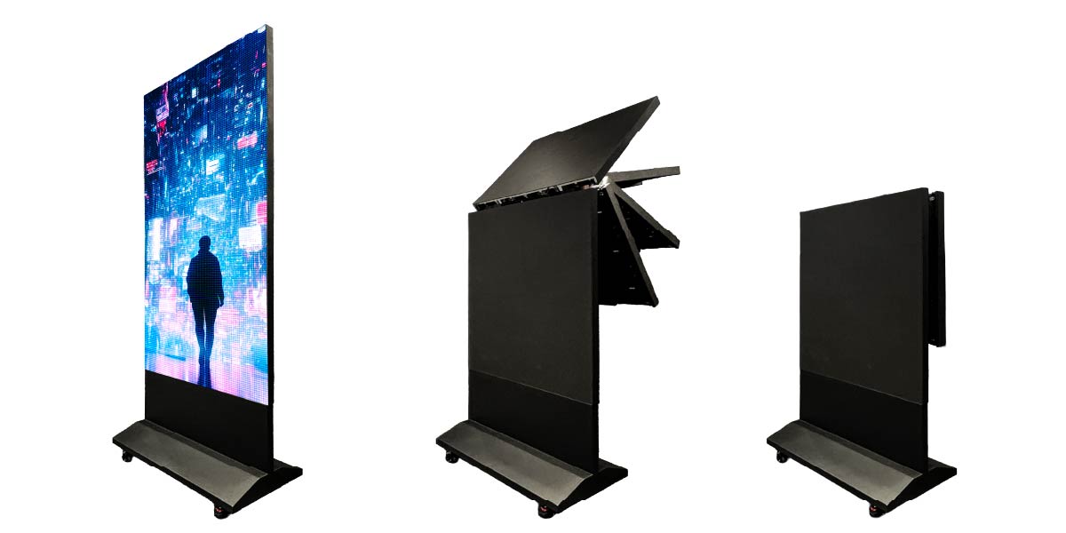 パカットビジョンの折り畳みイメージ