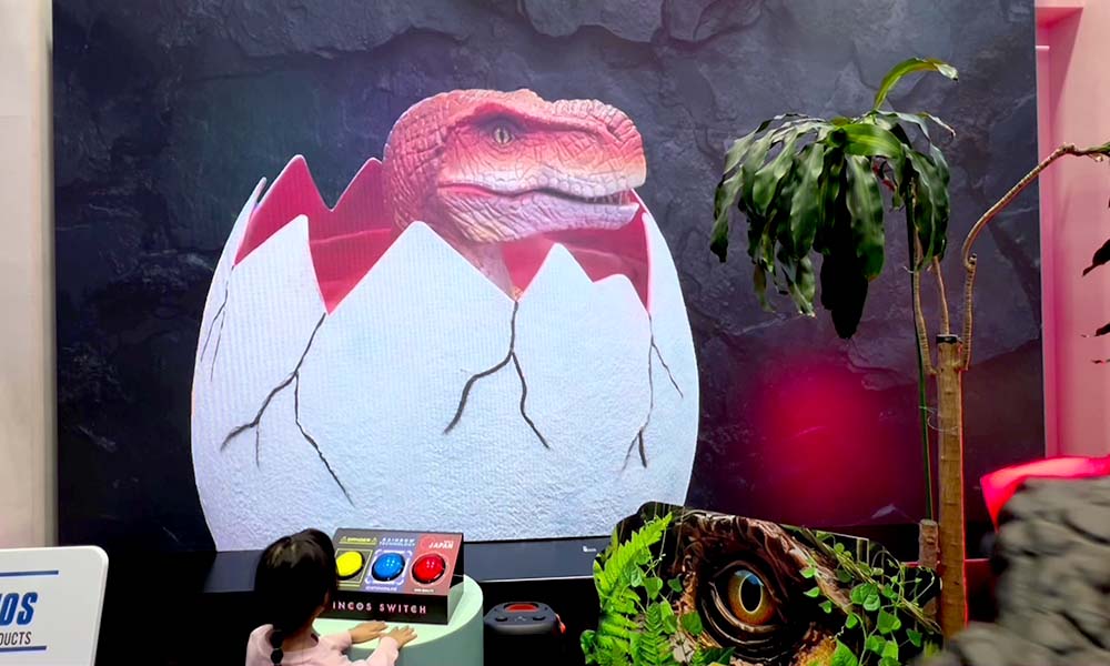 お子様でも楽しめるインコススイッチ