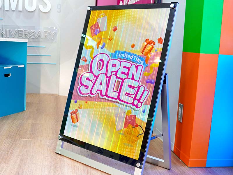 水性オーロラメディアのポスター