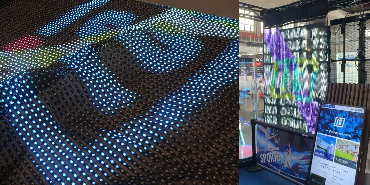 布のように柔らかなフラッグビジョン